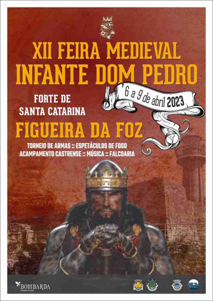 Cartaz da 12ª Edição da Feira Medieval Infante D. Pedro