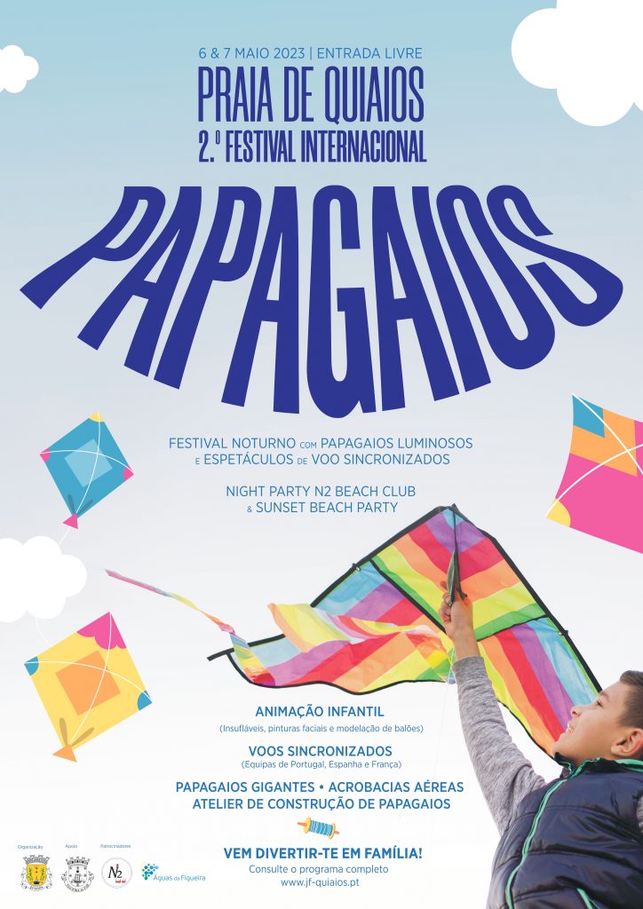 II Festival Internacional de Papagaios de Quiaios - Cartaz
