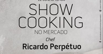 Showcooking no Mercado com o Chef Ricardo Perpétuo